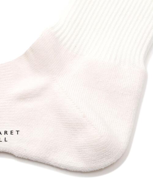 MARGARET HOWELL（マーガレットハウエル）の「STRIPE SPORTS SOCKS（ソックス/靴下・メンズ・ブラック/ホワイト系その他2・-）」の9枚目の写真