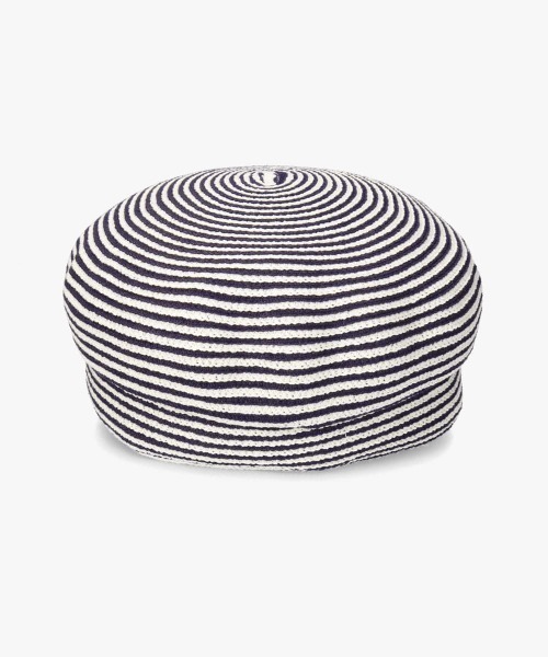 Chapeau d' O（シャポードオー）の「Chapeau d' O  Lame Si_Braid Marine Cas / シャポードオー（キャスケット・レディース・グレー/ブラック/ネイビー/ベージュ・M/57.5cm）」の12枚目の写真