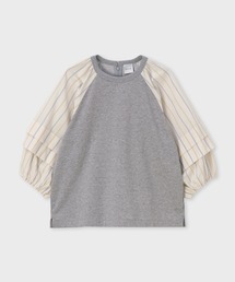 2WAY EMOTIONAL COLLAGE SHEER TOP（Tシャツ/カットソー）｜Ameri