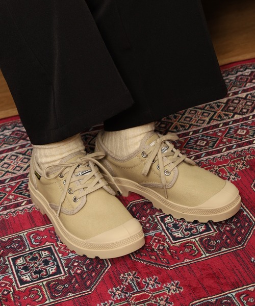 PALLADIUM(パラディウム)の「PAMPA OX ORIGINALE パンパオックスオリジナーレ スニーカー(スニーカー・メンズ・ベージュ・25cm/24.5cm/24cm/23.5cm/23cm)」の10枚目の写真