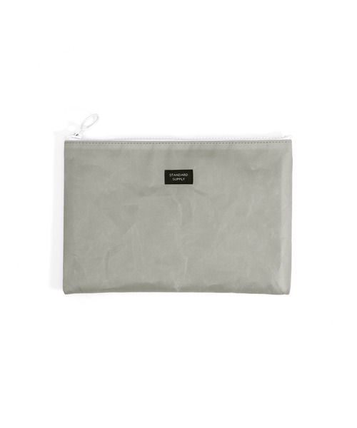 STANDARD SUPPLY(スタンダードサプライ)の「スタンダードサプライ / SAIL セイル / LAYERED POUCH M レイヤードポーチエム(ポーチ・レディース・ホワイト/ブラック/グレー・FREE)」の3枚目の写真