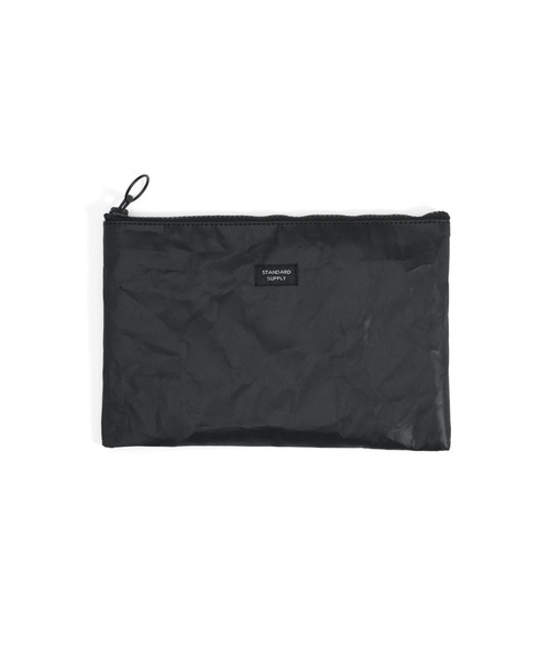 STANDARD SUPPLY(スタンダードサプライ)の「スタンダードサプライ / SAIL セイル / LAYERED POUCH M レイヤードポーチエム(ポーチ・レディース・ホワイト/ブラック/グレー・FREE)」の2枚目の写真