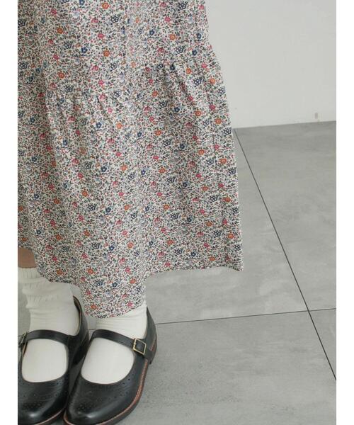 TSUHARU by Samansa Mos2（ツハルバイサマンサモスモス）の「【LIBERTY FABRICS】Katie and Millie柄襟付ワンピース（ワンピース・レディース・ピンク/ブルー・F）」の19枚目の写真