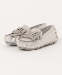 LANVIN en Bleu(ランバンオンブルー)の「リボンモチーフソフトモカシン(モカシン/デッキシューズ)」