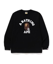 A BATHING APE(�A�x�C�V���O�G�C�v)��GO APE POINTER COLLEGE LS TEE BAPEC(T�V���c/�J�b�g�\�[)