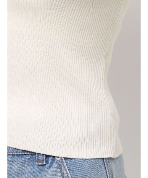 LAGUNAMOON（ラグナムーン）の「ボートネックニットタンク（タンクトップ・レディース・ホワイト/ライトブルー/ブラック/ピンク・FREE/9）」の18枚目の写真