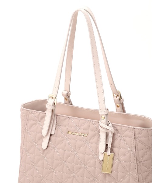 JILL by JILL STUART（ジルバイジルスチュアート）の「キルティングA4トートバッグ（トートバッグ・レディース・ピンク/ブラック・FREE）」の20枚目の写真