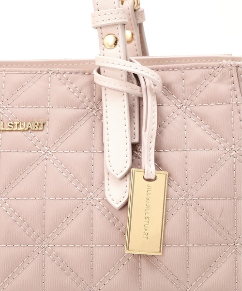 JILL by JILL STUART（ジルバイジルスチュアート）の「キルティングA4トートバッグ（トートバッグ・レディース・ピンク/ブラック・FREE）」の21枚目の写真