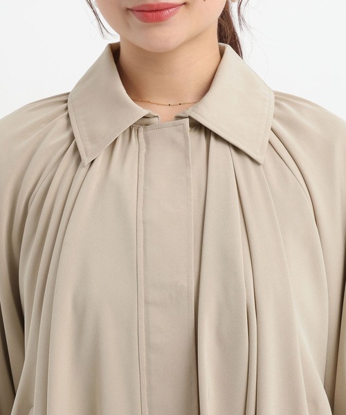 Andemiu（アンデミュウ）の「スソタックブルゾン656549（ブルゾン・レディース・アイボリー/ベージュ・FREE）」の20枚目の写真