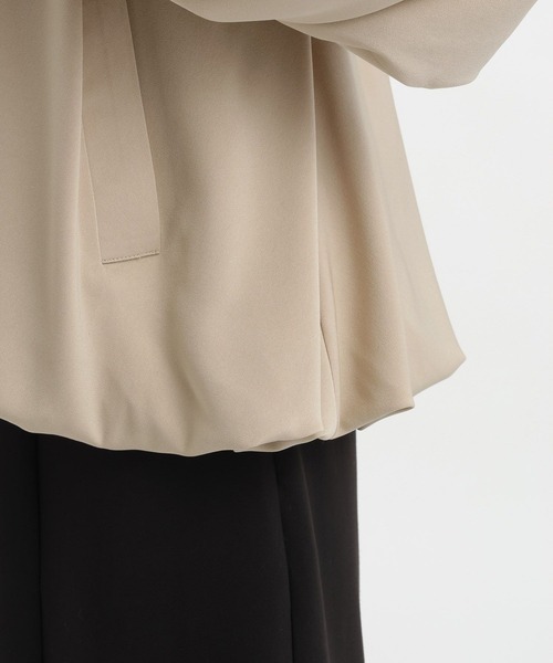 Andemiu（アンデミュウ）の「スソタックブルゾン656549（ブルゾン・レディース・アイボリー/ベージュ・FREE）」の22枚目の写真