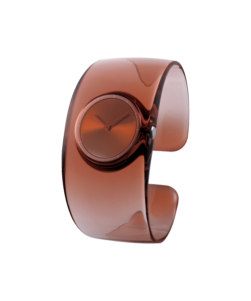 ISSEY MIYAKE(イッセイミヤケ)の「Web限定 ISSEY MIYAKE O NY0W006 Brown(アナログ腕時計・レディース・ブラウン・FREE)」の2枚目の写真