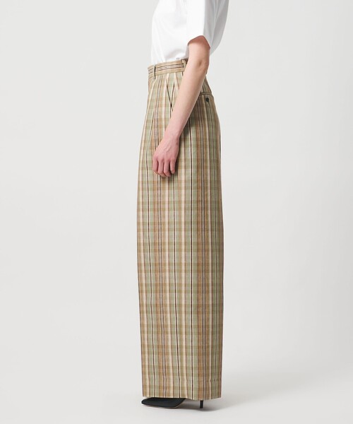 LOEFF(ロエフ)の「<LOEFF>チェック バギーパンツ(その他パンツ・レディース・ベージュ・1/0/00)」の8枚目の写真