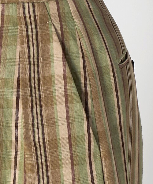 LOEFF(ロエフ)の「<LOEFF>チェック バギーパンツ(その他パンツ・レディース・ベージュ・1/0/00)」の12枚目の写真