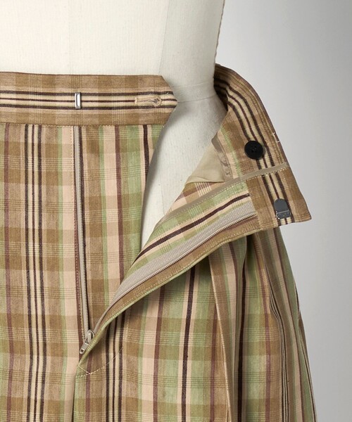 LOEFF(ロエフ)の「<LOEFF>チェック バギーパンツ(その他パンツ・レディース・ベージュ・1/0/00)」の15枚目の写真