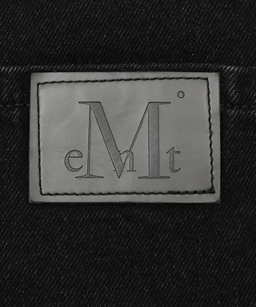 MUCENT(ムセント)の「◇MUCENT◇ブランド直輸入正規品/ブレン リベット ポイント ワイド デニム パンツ BREN RIVET POINT WIDE DENIM PANTS(デニムパンツ・レディース・ブラック・M/S)」の12枚目の写真