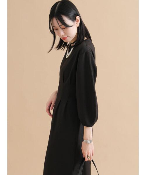 sm2rhythm（サマンサモスモスリズム）の「タックワンピース（ワンピース・レディース・ライトベージュ/ブラック・L/M）」の21枚目の写真