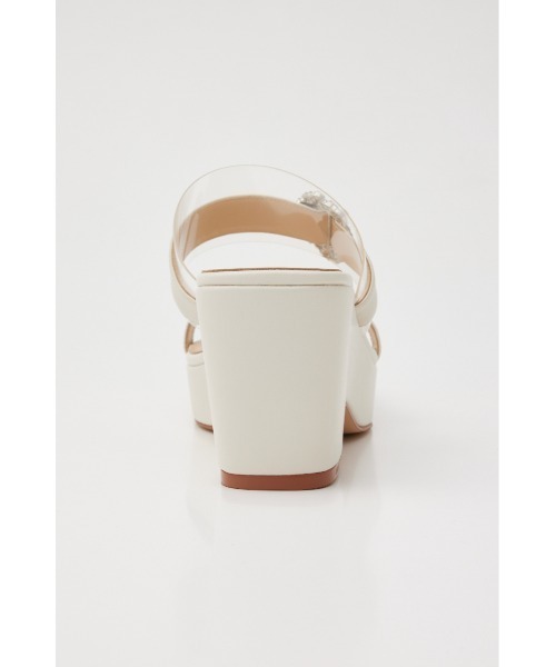 STACCATO(スタッカート)の「リビアヒールコンビサンダル(サンダル・レディース・ホワイト/ブラック・24cm/24.5cm/23cm/23.5cm)」の9枚目の写真