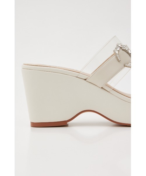STACCATO(スタッカート)の「リビアヒールコンビサンダル(サンダル・レディース・ホワイト/ブラック・24cm/24.5cm/23cm/23.5cm)」の10枚目の写真