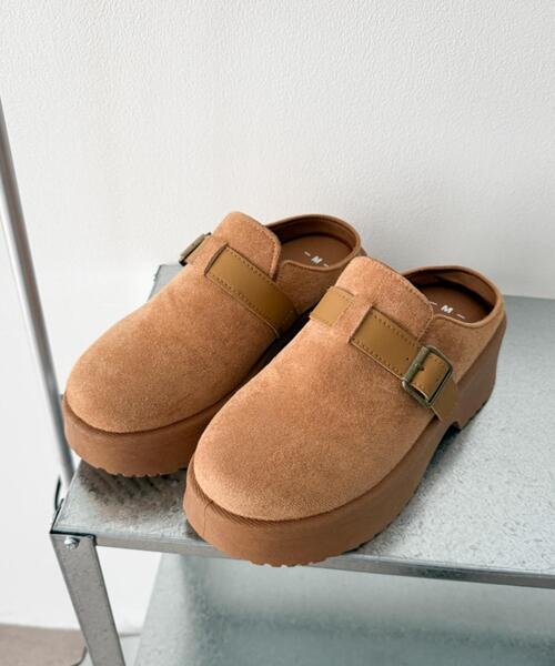 WEGO（ウィゴー）の「WEGO/ベルトデザインサボ（サンダル・レディース・ブラック/キャメル・SMALL/LARGE/MEDIUM）」の18枚目の写真