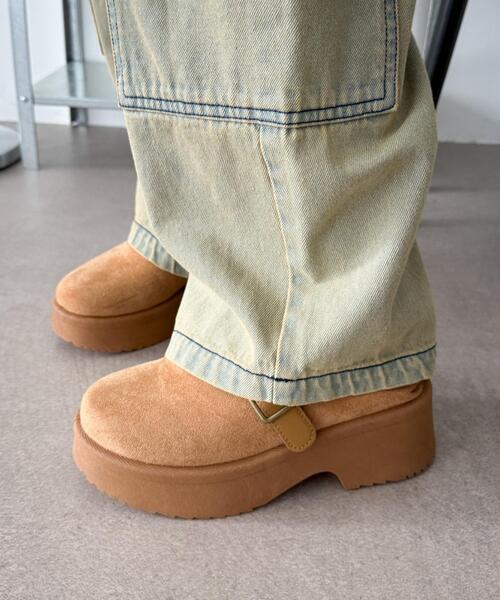 WEGO（ウィゴー）の「WEGO/ベルトデザインサボ（サンダル・レディース・ブラック/キャメル・SMALL/LARGE/MEDIUM）」の22枚目の写真