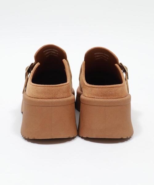 WEGO（ウィゴー）の「WEGO/ベルトデザインサボ（サンダル・レディース・ブラック/キャメル・SMALL/LARGE/MEDIUM）」の9枚目の写真