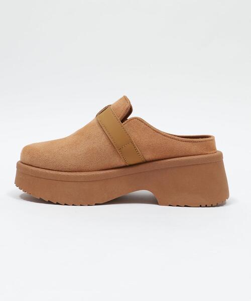 WEGO（ウィゴー）の「WEGO/ベルトデザインサボ（サンダル・レディース・ブラック/キャメル・SMALL/LARGE/MEDIUM）」の10枚目の写真