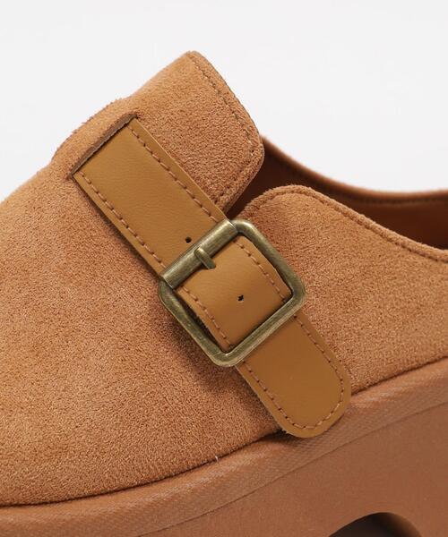 WEGO（ウィゴー）の「WEGO/ベルトデザインサボ（サンダル・レディース・ブラック/キャメル・SMALL/LARGE/MEDIUM）」の12枚目の写真