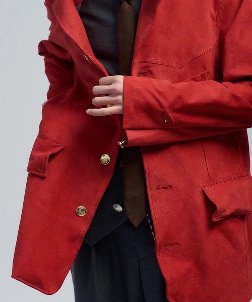 STUDIOUS（ステュディオス）の「【BED J.W. FORD/ベッドフォード】Wing（その他アウター・メンズ・キャメル/レッド・0/2）」の7枚目の写真