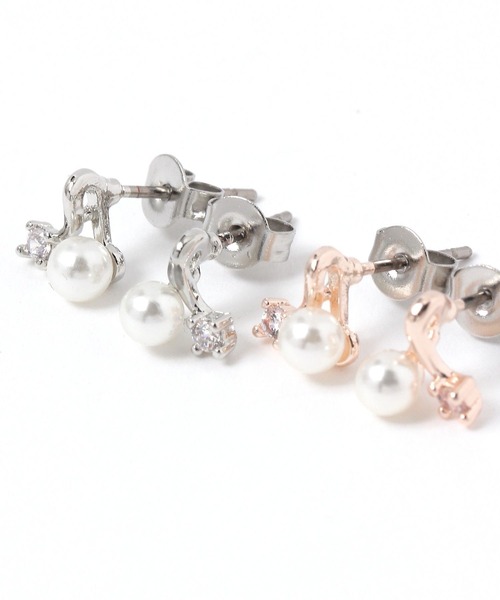 LAKOLE（ラコレ）の「パールブランチピアス / 656192（ピアス（両耳用）・レディース・その他1/ピンク系その他・FREE）」の4枚目の写真