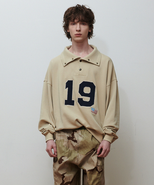 セール】[COLLECTION LINE] ユーティリティハイネックスウェットシャツ