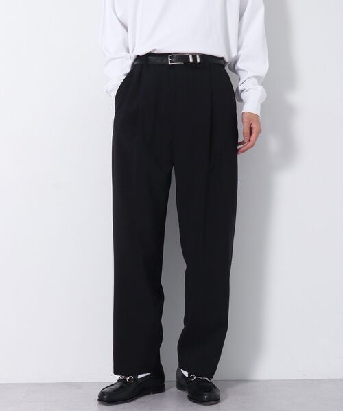 CRAFT STANDARD BOUTIQUE(クラフトスタンダードブティック)の「イージーケア/吸水速乾/UVカット/ 上下セットアップ(セットアップ・メンズ・チャコールグレー/ブラック・L/M)」の10枚目の写真
