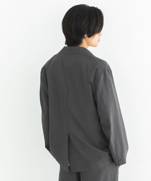 CRAFT STANDARD BOUTIQUE(クラフトスタンダードブティック)の「イージーケア/吸水速乾/UVカット/ 上下セットアップ(セットアップ・メンズ・チャコールグレー/ブラック・L/M)」の19枚目の写真