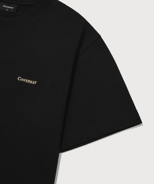 COVERNAT(カバーナット)の「SMALL LOGO T-SHIRT(Tシャツ/カットソー・メンズ・クリーム/ブラック/ダークネイビー/ホワイト/ブルー系その他・X-SMALL/SMALL/MEDIUM/LARGE/X-LARGE/XX-LARGE)」の20枚目の写真