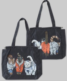 Cat Design Tote Bag/猫 アニマル アソート トートバッグ エコバッグ ショッピングバッグ