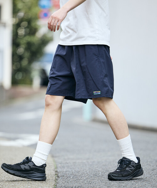 FREAK'S STORE（フリークスストア）の「限定展開 コットンナイロン ポケッタブル イージーショーツ（その他パンツ・メンズ・ブラック/ベージュ/ネイビー/ブラウン系カモフラージュ/レオパード/ブラック系その他/チャコールグレー/ブラック系その他2/オリーブ/サックスブルー・SMALL/MEDIUM/LARGE）」の8枚目の写真