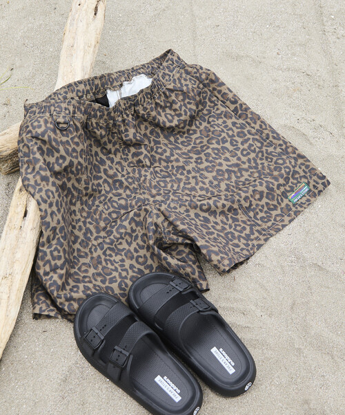 FREAK'S STORE（フリークスストア）の「限定展開 コットンナイロン ポケッタブル イージーショーツ（その他パンツ・メンズ・ブラック/ベージュ/ネイビー/ブラウン系カモフラージュ/レオパード/ブラック系その他/チャコールグレー/ブラック系その他2/オリーブ/サックスブルー・SMALL/MEDIUM/LARGE）」の14枚目の写真