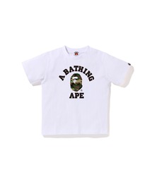 A BATHING APE | GLITCH WOODLAND CAMO COLLEGE TEE(Tシャツ/カットソー)