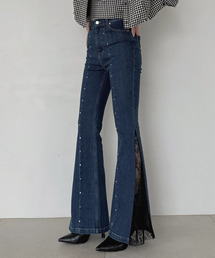 ROYAL PARTY | liberty デニムフレアパンツ(デニムパンツ)