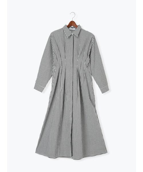 Te chichi（テチチ）の「サッカーウエストシェイプワンピース（ワンピース・レディース・グレー/その他1/ネイビー・F）」の17枚目の写真