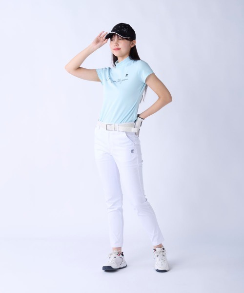 FILA GOLF(フィラゴルフ )の「【FILA GOLF:フィラゴルフ】レディースロングパンツ ゴルフ(その他パンツ・レディース・ホワイト/ベージュ/ネイビー・MEDIUM/LARGE/X-LARGE/SMALL)」の14枚目の写真