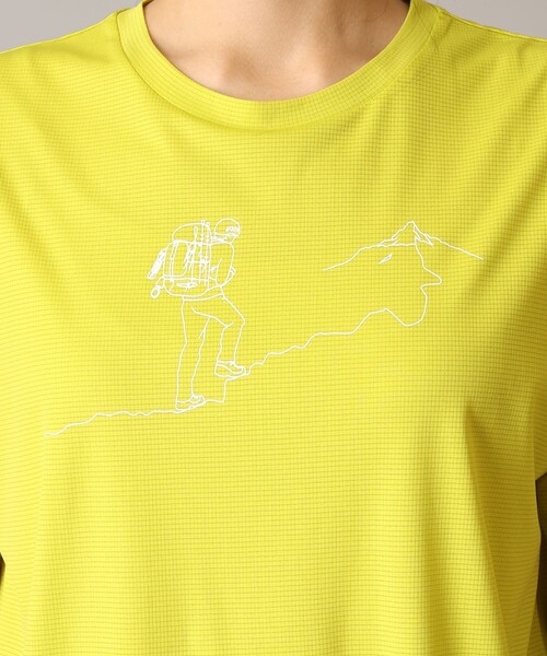 Columbia(コロンビア)の「Columbia/ ウィメンズトレイルラッシュショートスリーブTシャツ /コロンビア(Tシャツ/カットソー・レディース・ライトカーキ/グリーン/ミント・XL/M/L/S)」の18枚目の写真