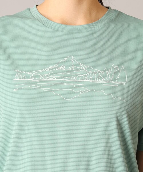 Columbia(コロンビア)の「Columbia/ ウィメンズトレイルラッシュショートスリーブTシャツ /コロンビア(Tシャツ/カットソー・レディース・ライトカーキ/グリーン/ミント・XL/M/L/S)」の22枚目の写真