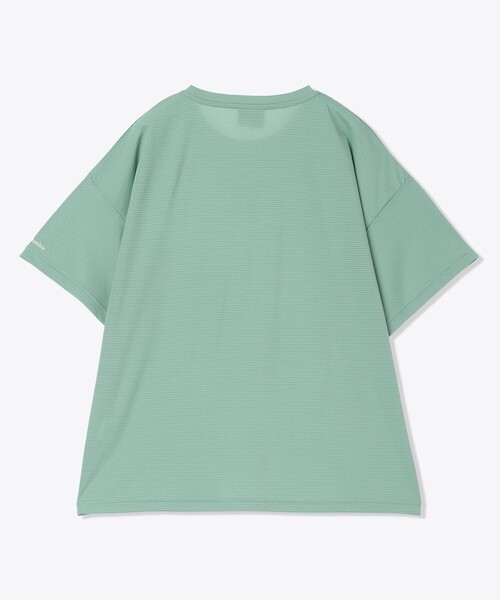 Columbia(コロンビア)の「Columbia/ ウィメンズトレイルラッシュショートスリーブTシャツ /コロンビア(Tシャツ/カットソー・レディース・ライトカーキ/グリーン/ミント・XL/M/L/S)」の4枚目の写真