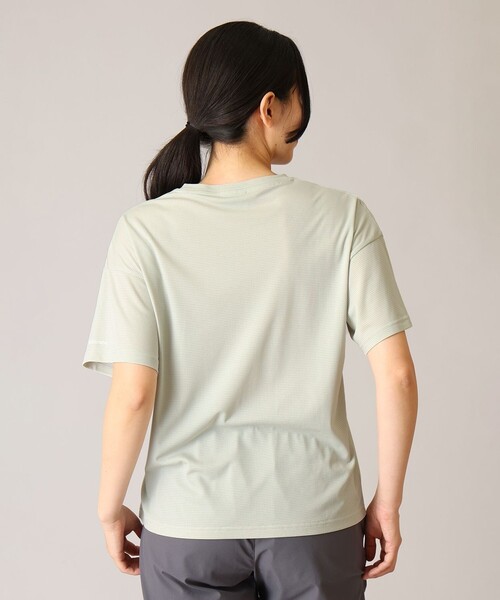 Columbia(コロンビア)の「Columbia/ ウィメンズトレイルラッシュショートスリーブTシャツ /コロンビア(Tシャツ/カットソー・レディース・ライトカーキ/グリーン/ミント・XL/M/L/S)」の5枚目の写真