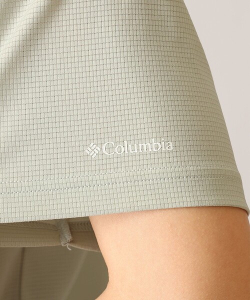 Columbia(コロンビア)の「Columbia/ ウィメンズトレイルラッシュショートスリーブTシャツ /コロンビア(Tシャツ/カットソー・レディース・ライトカーキ/グリーン/ミント・XL/M/L/S)」の7枚目の写真