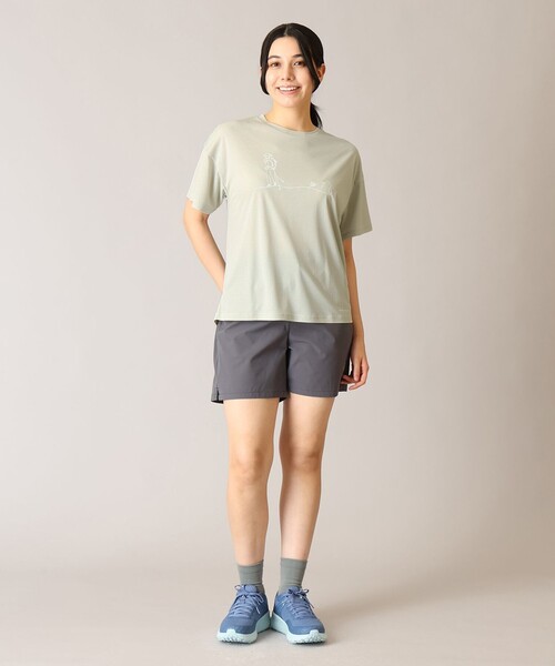 Columbia(コロンビア)の「Columbia/ ウィメンズトレイルラッシュショートスリーブTシャツ /コロンビア(Tシャツ/カットソー・レディース・ライトカーキ/グリーン/ミント・XL/M/L/S)」の15枚目の写真