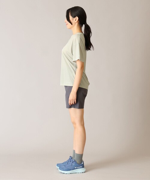 Columbia(コロンビア)の「Columbia/ ウィメンズトレイルラッシュショートスリーブTシャツ /コロンビア(Tシャツ/カットソー・レディース・ライトカーキ/グリーン/ミント・XL/M/L/S)」の16枚目の写真