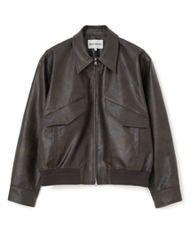 Millo Archive（ミロ アーカイブ）の「メイ A-2 レザー ブルゾン [ココア]（MA-1）」