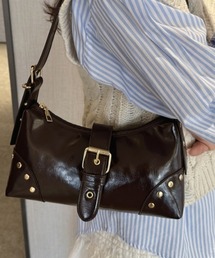 Buckle shoulder bag