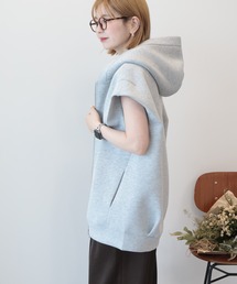 AMERICAN HOLIC | ポンチZIPフーディーベスト(ベスト)